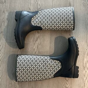 Tory Burch - Canvas - Rain Boots
